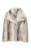 Source Unknown Harper Faux-fur Jacket In White