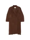 Source Unknown Hutton Double-breasted Coat In Multi