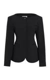 Source Unknown Matteo Cinched Blazer In Black
