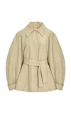 Source Unknown Roanna Cocoon Jacket In Brown
