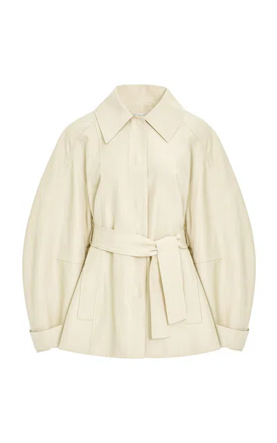 Source Unknown Roanna Cocoon Jacket In White