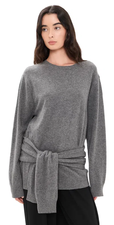 Source Unknown Tio Extra Shawl Sweater Grey