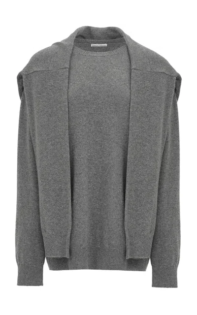 Source Unknown Tio Wool-blend Sweater In Gray