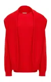 Source Unknown Tio Wool-blend Sweater In Red