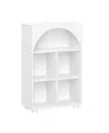 Sourcing Solutions Arched 23" Solid Wood Kids Curve Appeal Bookcase
