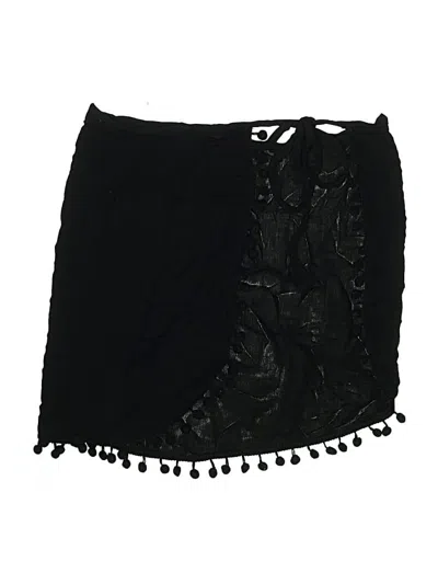 Pre-owned South Beach Swimsuit Cover Up In Black