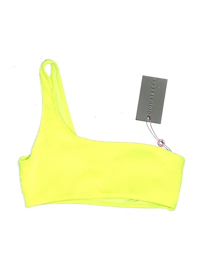 South Beach Swimsuit Top Yellow Swimwear