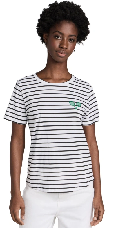 South Parade Lola Tennis Racquets Tee Stripe