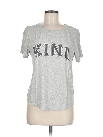 Pre-owned South Parade Short Sleeve T-shirt In Silver