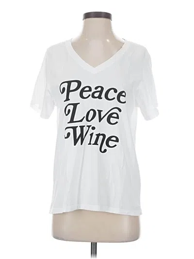 Pre-owned South Parade Short Sleeve T-shirt In White