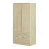 South Shore Furniture Acapella Armoire, Bleached Oak In Neutral