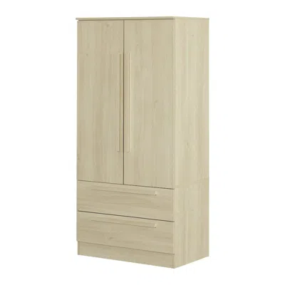 South Shore Furniture Acapella Armoire, Bleached Oak