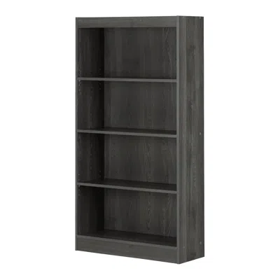 South Shore Furniture Axess 4-shelf Bookcase, Gray Oak In Green