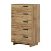 South Shore Furniture Cavalleri 5-drawer Chest, Nordik Oak