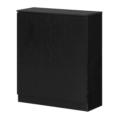 South Shore Furniture Essence Armoire, Black Oak