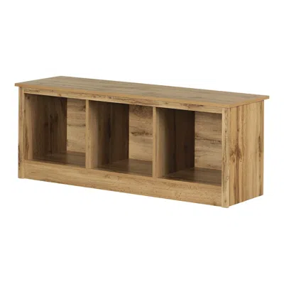 South Shore Furniture Fernley Bench, Nordik Oak In Brown