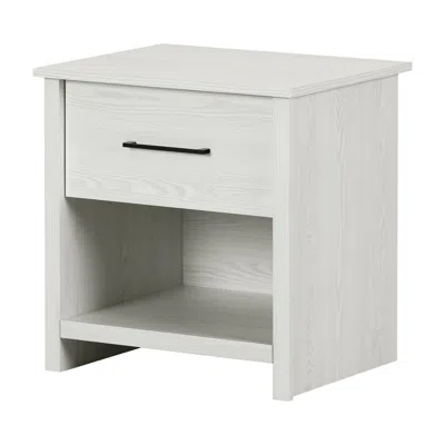South Shore Furniture Fernley Nightstand, White Pine