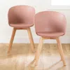 South Shore Furniture Flam Dining Chairs - Set Of 2, Pink In Pink