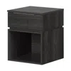 South Shore Furniture Hourra Nightstand, Gray Oak