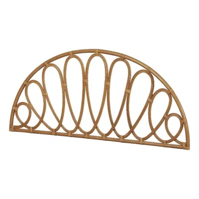 South Shore Furniture Hoya Wall-mounted Headboard Flower Petals, Natural