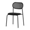 South Shore Furniture Hype Rattan Dining Chair - Set Of 2, Black