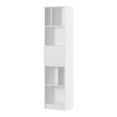 South Shore Furniture Liora 5-shelf Bookcase, Pure White
