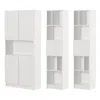 South Shore Furniture Liora Set Of Bookcases, Pure White