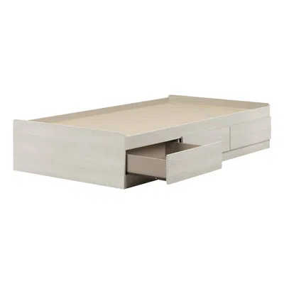 South Shore Furniture Londen Bed, Winter Oak