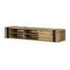 South Shore Furniture Munich Wall Mounted Media Console, Nordik Oak