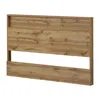 South Shore Furniture Cavalleri Headboard, Nordik Oak