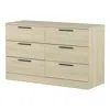 South Shore Furniture Step One Essential Dresser, Bleached Oak In Neutral