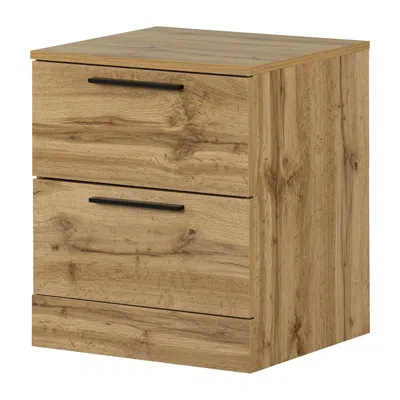 South Shore Furniture Step One Essential Nightstand, Nordik Oak