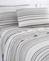 South Shore Linens Coastal Stripe Sheet Set In Taupe