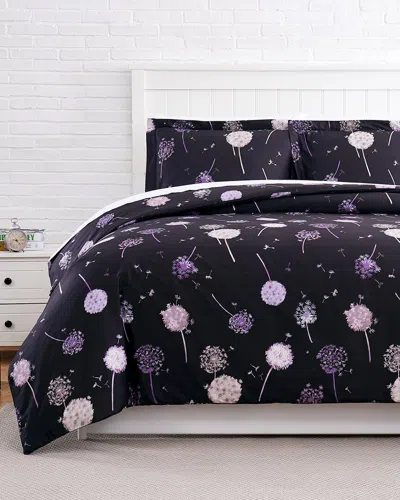 SOUTH SHORE LINENS SOUTH SHORE LINENS DANDELION DREAMS 300TC SATEEN DUVET SET