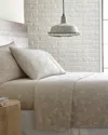 South Shore Linens Soft Shabby Chic 300 Thread Count Cotton Sateen Sheet Set