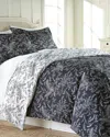 South Shore Linens Elegant Reversible Easy Care Comforter Set