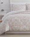 South Shore Linens Enchantment Duvet Set In Coral