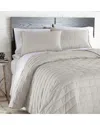 South Shore Linens Light Weight Embroidered Brickyard Quilt Set
