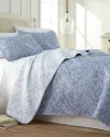 South Shore Linens Lightweight Reversible Winter Quilt Set