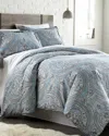 South Shore Linens Pure Melody Classic Paisley Printed Duvet Cover Set