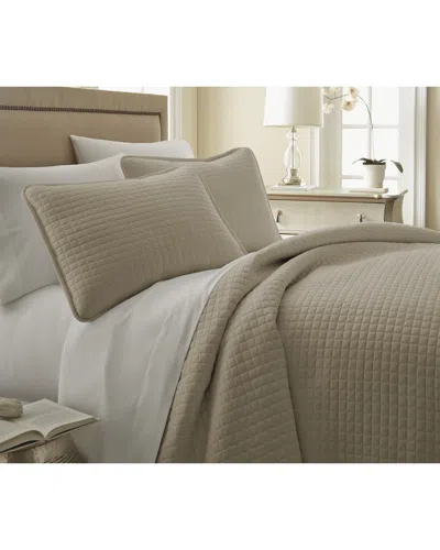 South Shore Linens Southshore Linens Vilano Springs Quilt Set In Brown