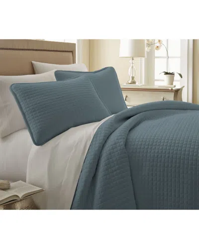 South Shore Linens Southshore Linens Vilano Springs Quilt Set In Blue