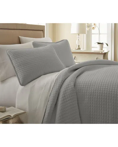 South Shore Linens Southshore Linens Vilano Springs Quilt Set In Gray