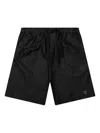 South2 West8 Belted Cargo Shorts In Black