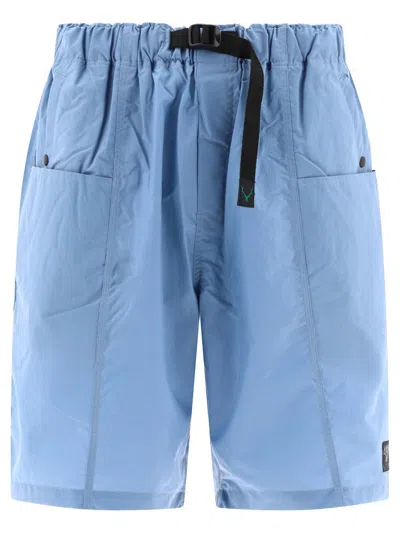 South2 West8 "belted C.s." Shorts In Blue