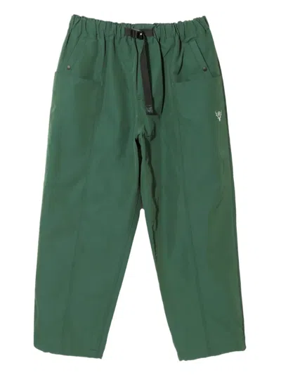 South2 West8 Belted Grosgrain Trousers In Green