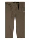 South2 West8 Belted Grosgrain Trousers In Brown