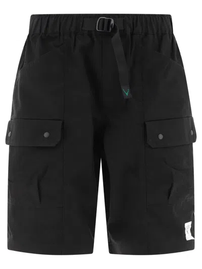 South2 West8 "belted Harbor" Shorts In Black