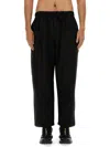 South2 West8 Drawstring-waist Trousers In Black