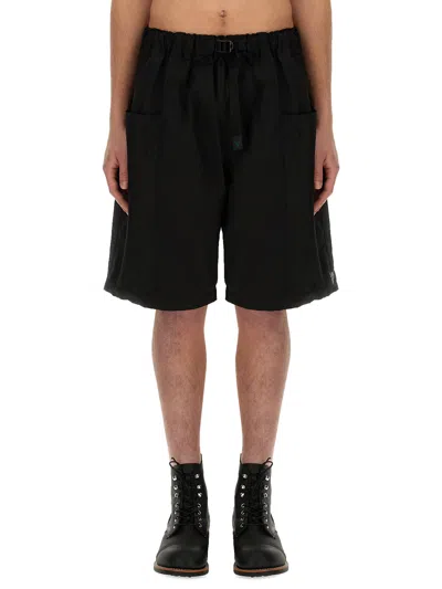 South2 West8 Bermuda Cargo In Black